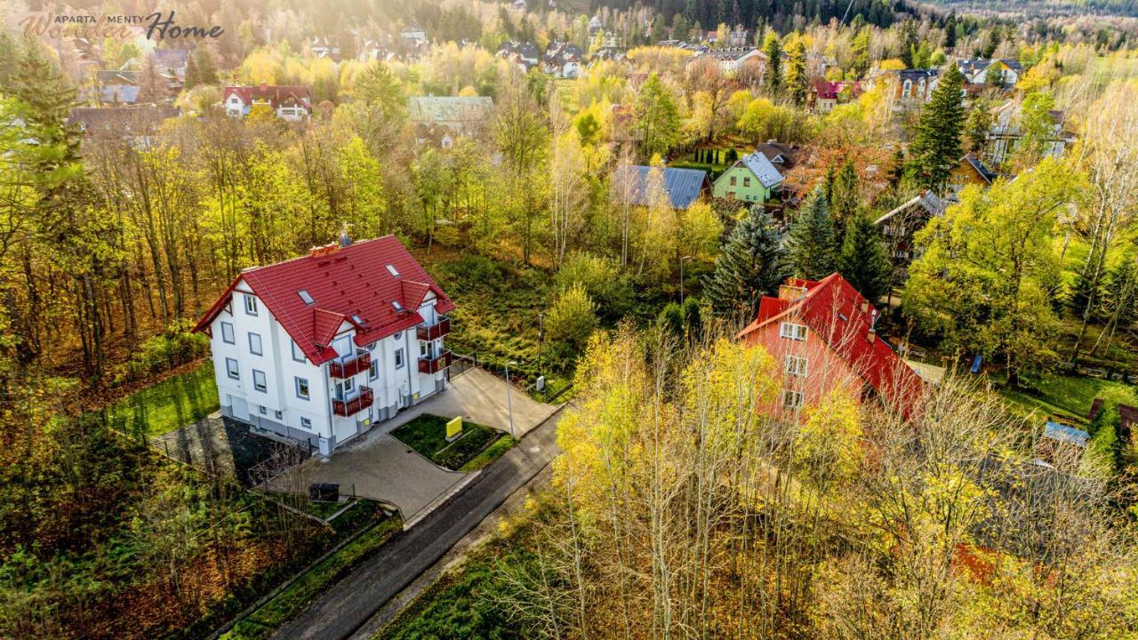Wonder Home - Apartament Z Garazem, Ogrodkiem, Miejscem Na Grilla I Widokiem Na Karkonosze Karpacz Dış mekan fotoğraf